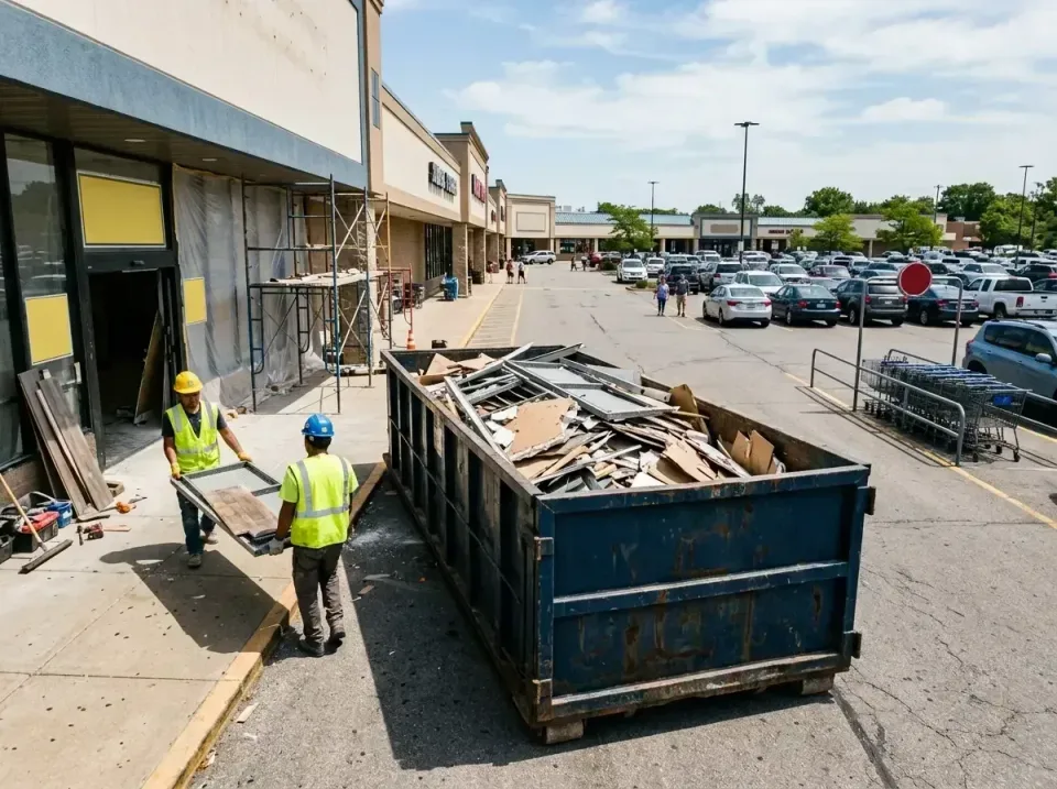 retail-store-renovation-debris-003 — frequently asked questions, Roll-off Dumpster Rentals in Oregon City, OR